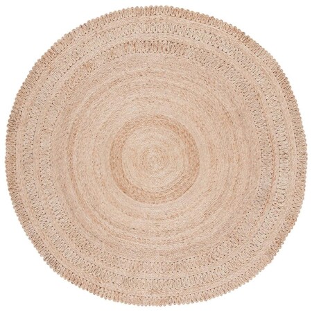 Safavieh 10 x 10 ft. Natural Fiber Hand Woven Round Area Rug, Natural NF165A-10R